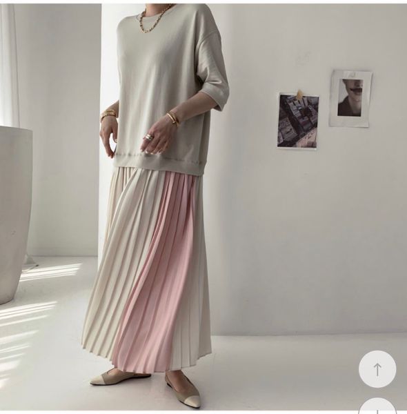 

2021 casual dresses loose korean style slices short sleeve long robed maxi dress t193, Black;gray