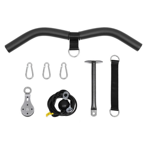 

set tricep trainer forearm wrist roller fitness tool equipment resistance bands