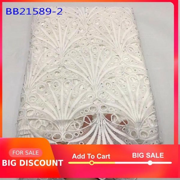 

ribbon arrival african fashion style white cord lace with stones 5 yards use for evening party dress weddin cloth, Pink;blue