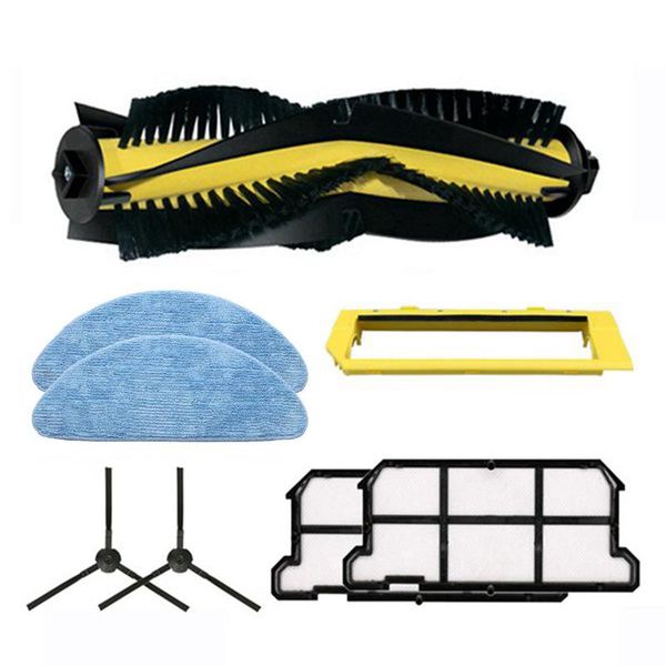 

robot vacuum cleaner side brush cover filter mop cloth for ilife v7s plus v7 robotic parts cleaners