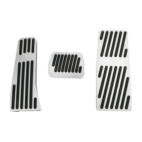 

pedals 3pcs aluminum pads brake gas pedal foot rest cover for 3 cx-30 cx30 2021
