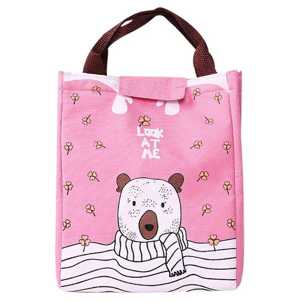 

dinnerware sets portable lunch bag tote picnic insulated cooler zipper organizer box canvas office container aluminum foil