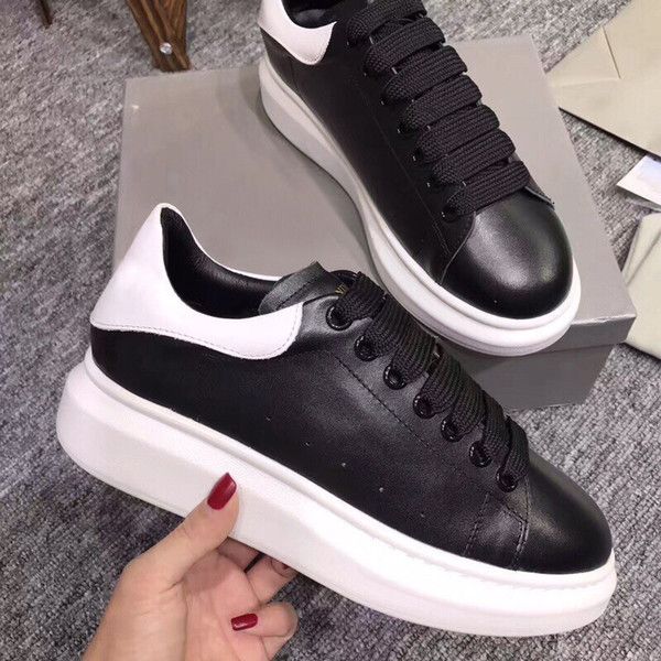 

men shoes fashion platform oversized sneakers white black mens womens luxury 35-45