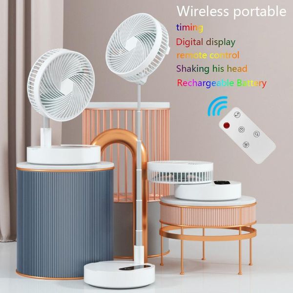 

electric fans wireless usb hand folding fan remote control cooler portable air conditioning circulator mi standing mobile rechargeable