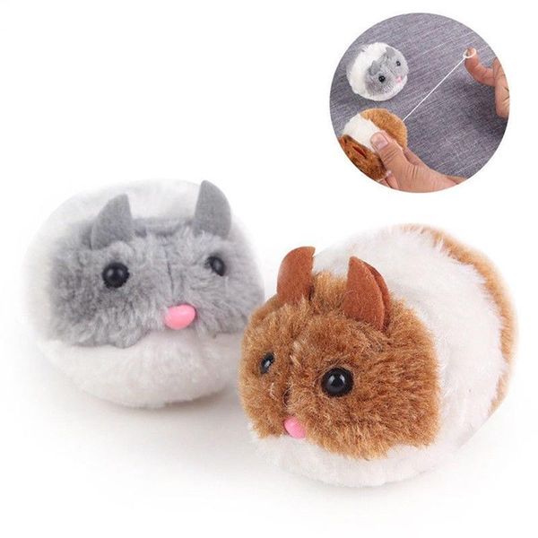 

cat toys cute plush fur toy shake movement mouse pet kitten funny rat safety little interactive gift