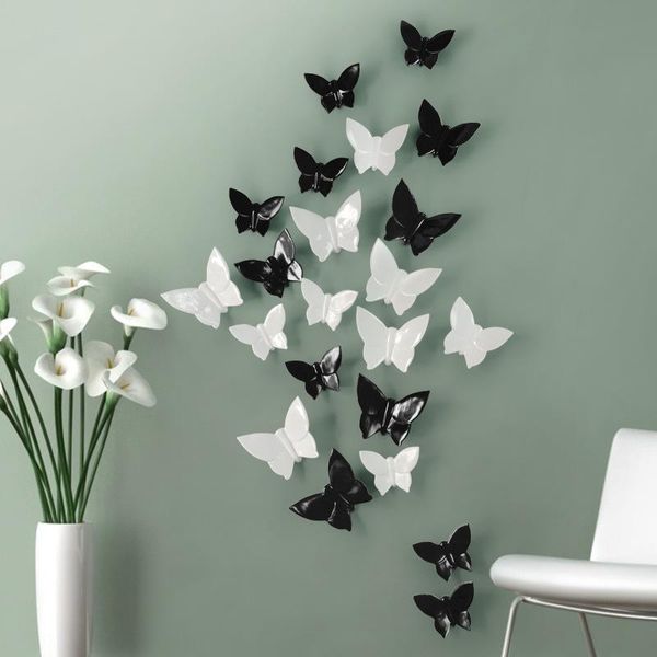 

[vip]creative wall jewelry butterfly home decoration el ktv villa decor hanging pastoral resin crafts decorative objects & figurines