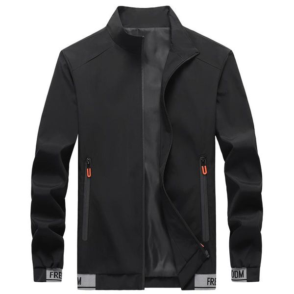 

men's jackets 2021 fall jacket for mens style clothing korea fashion clothes oversized coat plus size 5xl man business long sleeve, Black;brown