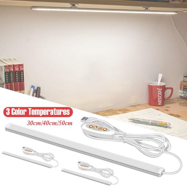 

wall reading light stick on bunk bed lamp usb power magnetic mount dimmable 3 colors under cabinet lighting for home dorm