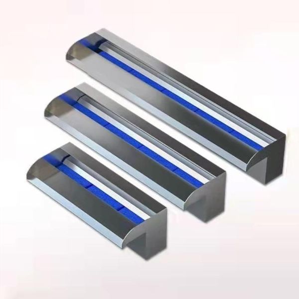 

garden decorations waterfall fountain,stainless steel outlet, courtyard water curtain landscaping wall, fish pond landscape