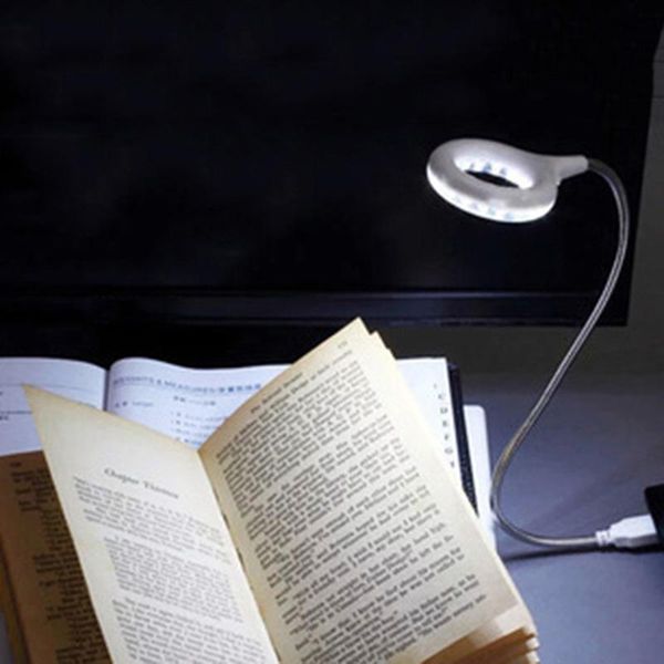 

book lights flexible usb led reading light with 18 super bright bulbs lamp for computer lappower bank luminaria
