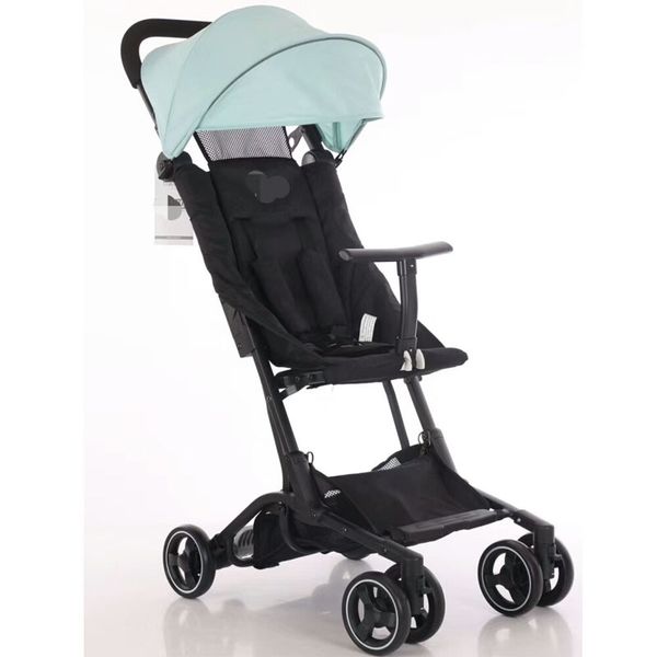 

2019 new comfortable pure color dexterous baby stroller multifunctional