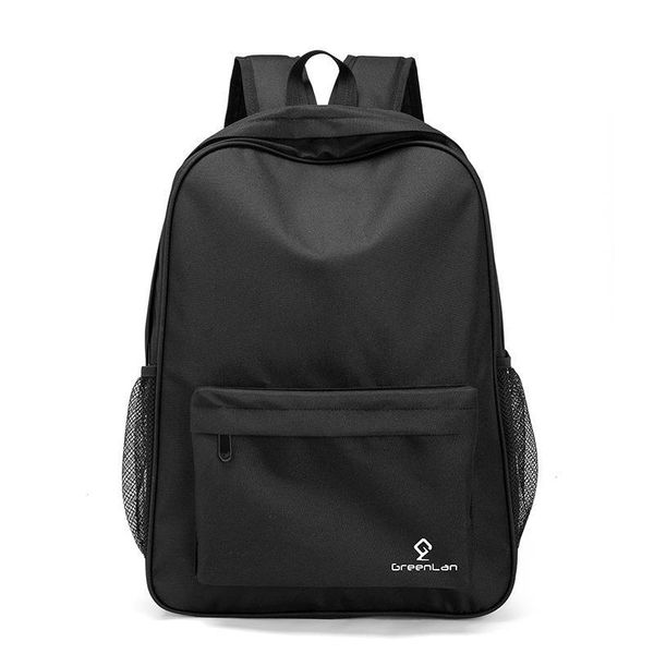 

backpack creative youthful school bags practical black solid color travel bag oxford waterproof notebook vogue shoulder backpacks