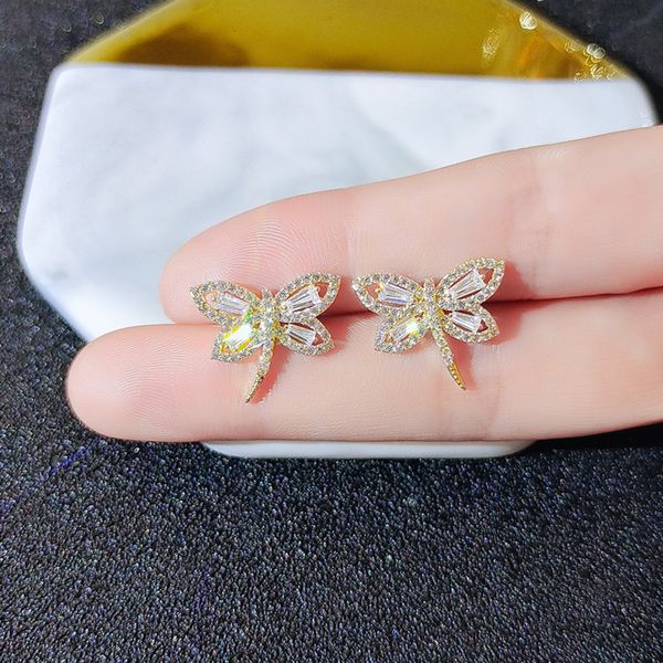 

mori bow earrings super fairy temperament sweet unique design sense fashion female, Golden