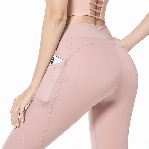 

women yoga leggings and pants with dual pockets for fitness workout running yjf03