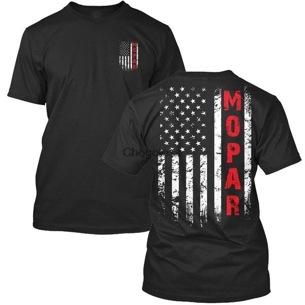 

men's t-shirts mopar flag t-shirt casual two sides). size s-3xl, White;black