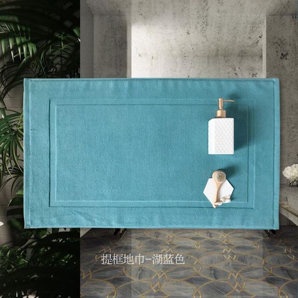 

bathroom mat floor towel thick cotton anti slip bath el spa mats