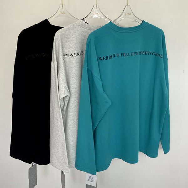 

handle casual dresses the / languid sleep black sweater woman chic loose early autumn round neck pullover long sleeve top, Black;gray