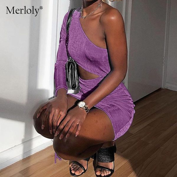 

casual dresses elegant diaganal collar drawstring ruched mini dress black sleeveless club party bodycon for women 2021 skinny clothes, Black;gray