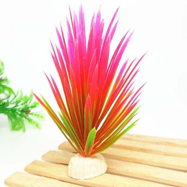 

decorations 2pcs aquarium landscapes fish tank simulation aquatic plants decoration decor