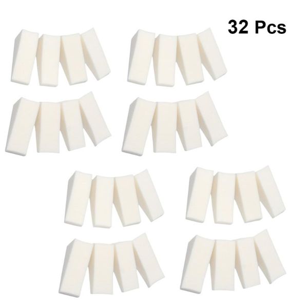 

sponges, applicators & cotton 32pcs makeup sponge manicure tool nail gradient color triangle white