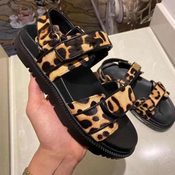 

official website 70% off outlet new brand summer woman leather design women sandals fashion casual beach comfort flat velcro lady shoes, Black