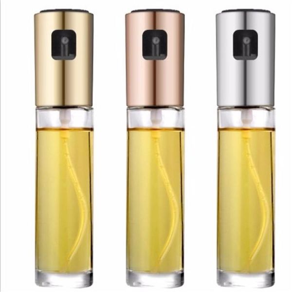 

storage bottles & jars 3 colors glass olive oil sprayer spray empty bottle vinegar dispenser for cooking salad bbq kitchen baking
