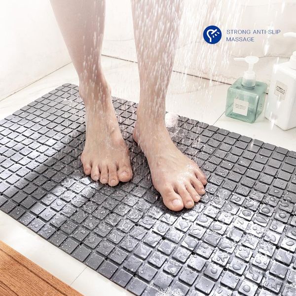 

bath mats pvc non-slip mat environmental protection bathroom suction cup home toilet shower bathtub
