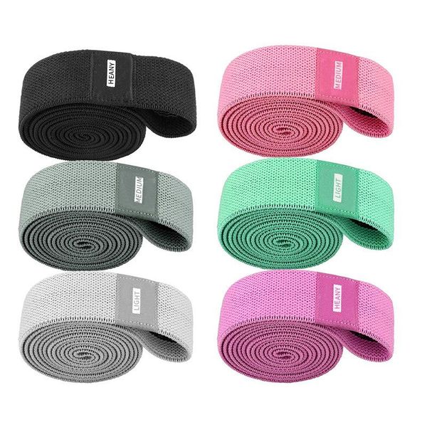 

resistance bands yoga band fitness booty training workout exercise stretch elastic belt