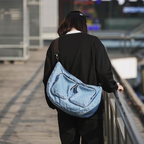 

tooling messenger bag female large-capacity one-shoulder casual multi functional wind-carry bags