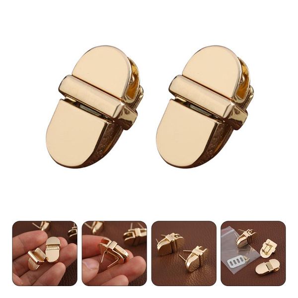 

bike locks 2 sets zinc alloy handbag lock buckles vintage hardwares accessories