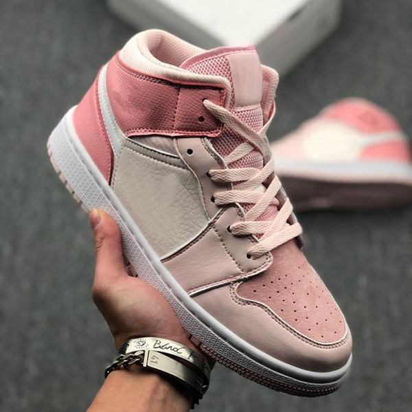 

jumpman 1 mid digital pink shoes golfmens designer schoenen
