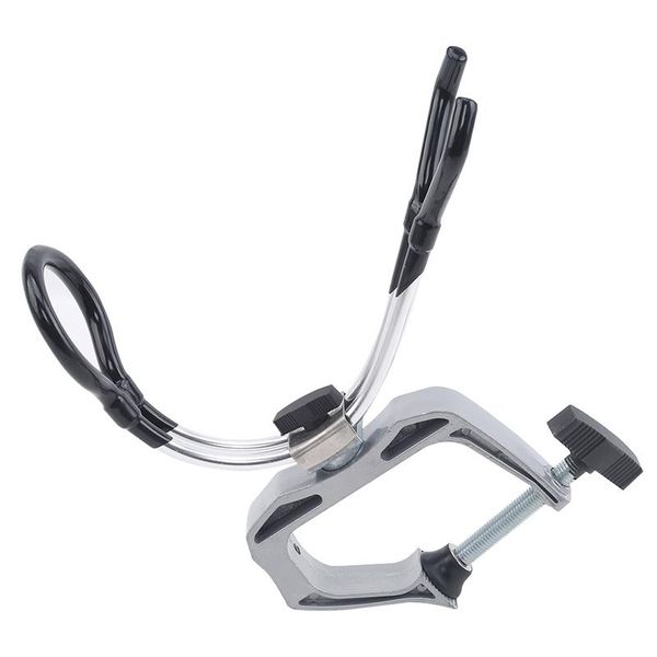 

boat fishing rods support rod holder bracket yacht kayaking tackle tool 360 degrees rotatable with screws