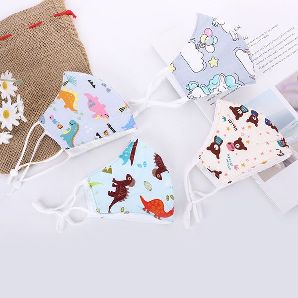 

bo xia three dimensional protective dust-proof children's mask cute cartoon printed