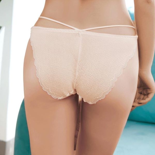 

women's panties cotton briefs underpants low waist seamless solid color underwear bowknot girls female, Black;pink