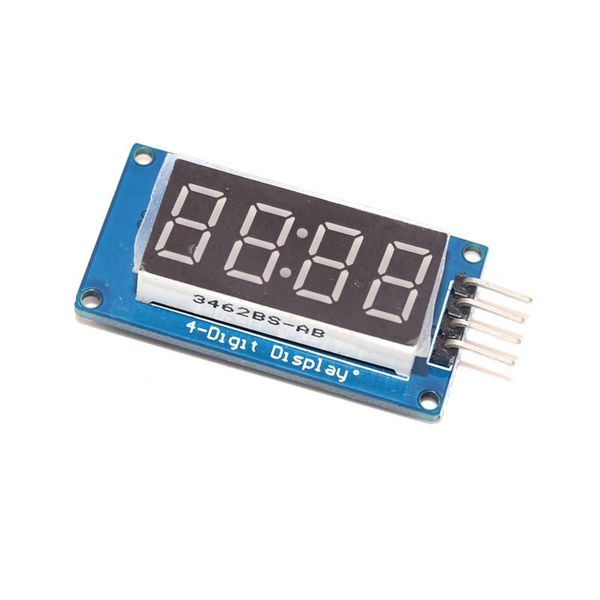 

box cameras led display module tm1637 for arduino 7 segment 4 bits 0.36 inch clock red anode digital tube four serial driver board pack
