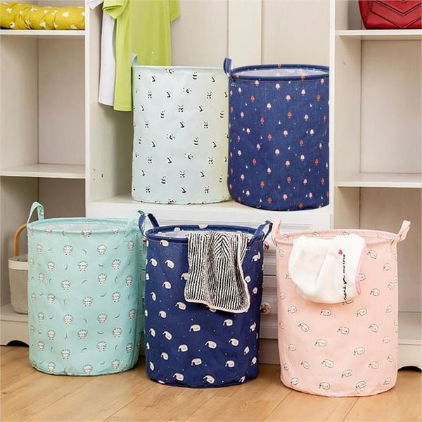 

Foldable Laundry Basket Large Capacity Hamper Dirty Clothes Storage Organizer Bucket Homehold Bag Bags