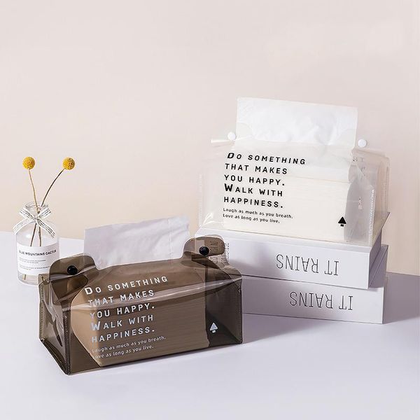 

tissue boxes & napkins car toilet pumping box pu leather living room office home furnishing creative cute nordic wind light luxury cover
