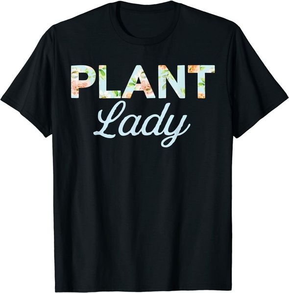

floral pattern for gardening moms | plant lady t-shirt size m-5xl, White;black