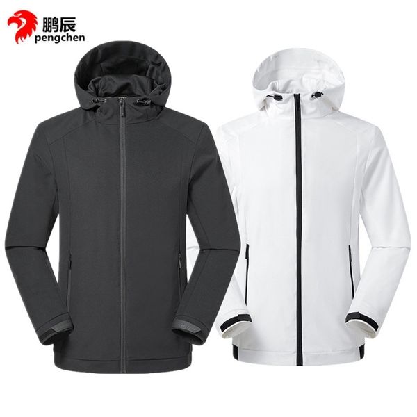 

outdoor quick drying stretch shirt spring and autumn jacket men's thin sportswear single layer coat, Black;brown