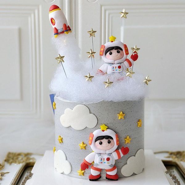

other festive & party supplies cake decoration dessert for lovely gifts universe astronaut stars