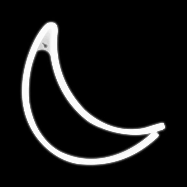 

other lighting bulbs & tubes wedding dorm crescent moon art office gift indoor home decor bedroom wall lamp party led neon light night usb b