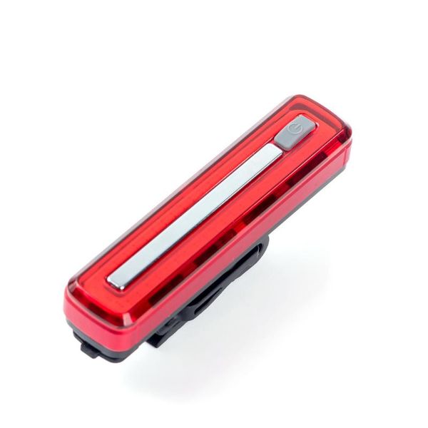 

rechargeable cob led bike 8 modes tail light cycling warning lamp (red) lights