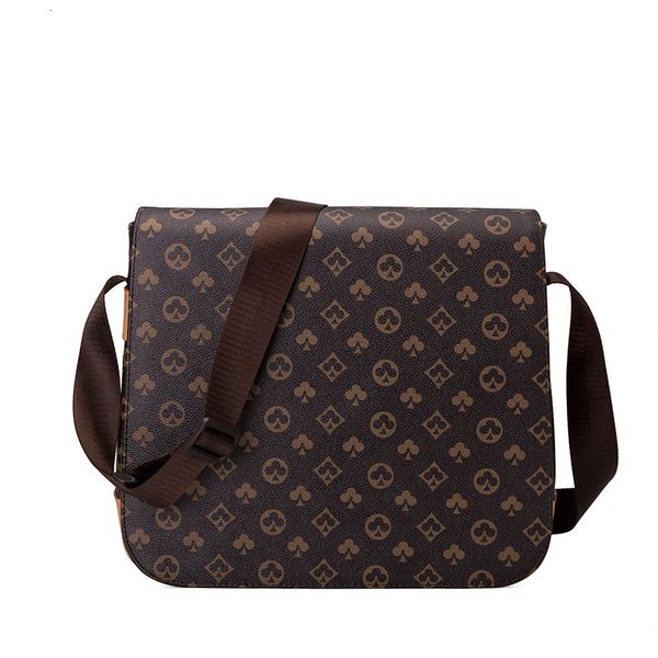 

briefcase 2021 men's single shoulder bag oblique cross computer business leather leisure fashion brand