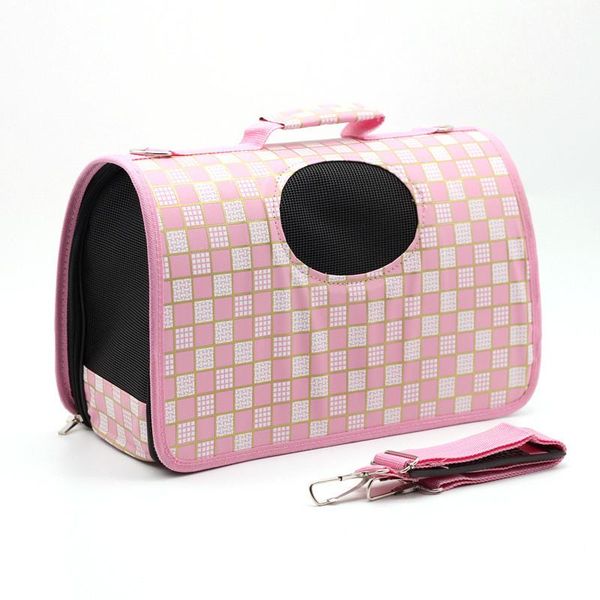 

dog car seat covers portable cat bag small pet carrier cute cartoon outdoor foldable cage travel puppy carrying wholesale