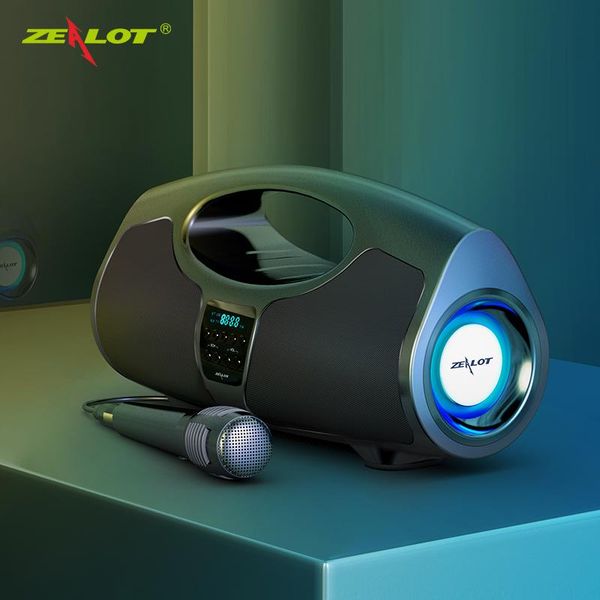 

portable speakers zealot p1 40w high power wireless bluetooth audio center sound box powerful subwoofer for pc computer