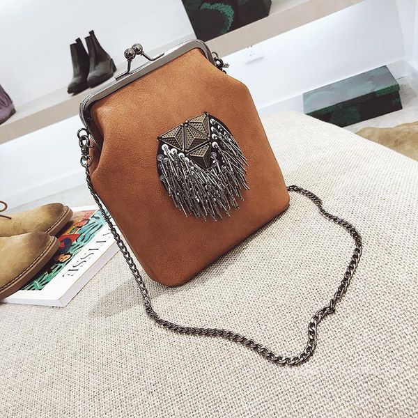 

evening bags leather crossbody for women 2021 luxury handbags designer ladies hand tassel shoulder messenger bag sac a main female sling