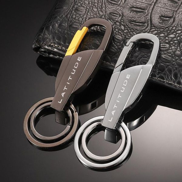 

keychains car keychain zinc alloy key ring holder for renault latitude megane 2 3 scenic laguna captur fluence clio, Silver