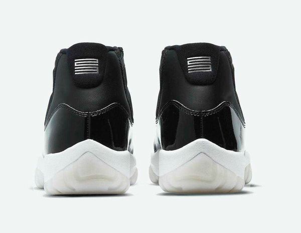 

jubilee 25th anniversary shoes real carbon fiber 11s blackclear-white-metallic silver women men basketball trainers