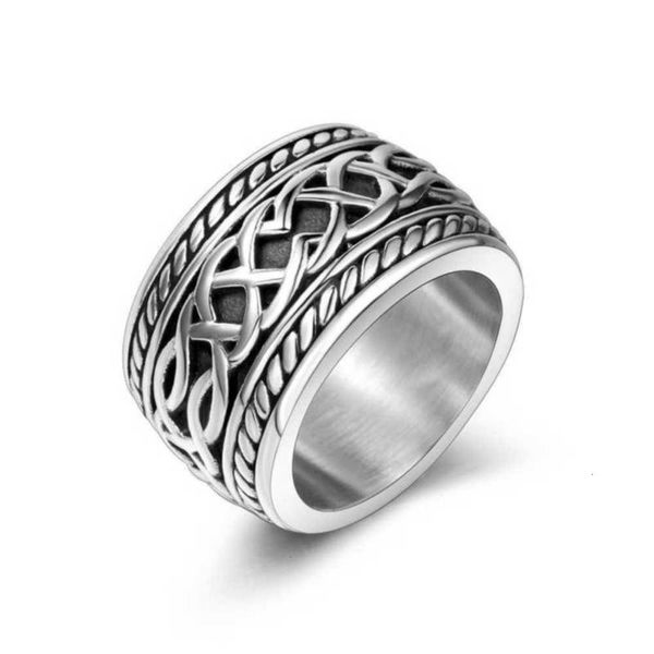 

cast titanium steel fashion jewelry punk men's finger ring sa154, Black