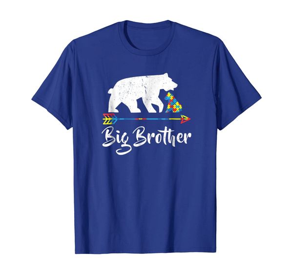 

Big Brother Bear Autism Awareness T-Shirt Proud Autism Mom, Mainly pictures